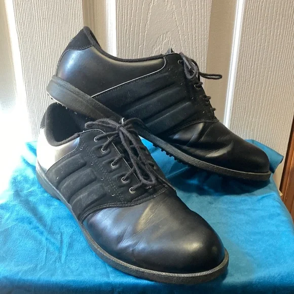 adidas | Shoes | Adidas Black Leather Golf Shoes | Poshmark adidas | Shoes | Adidas Black Leather Golf Shoes | Poshmark
